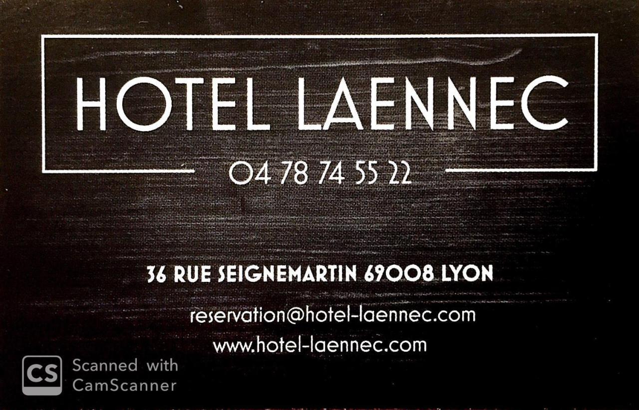 ホテルLaennec リヨン エクステリア 写真